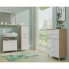 Germania Wash Basin Base Cabinet GW-Mauresa 60x34x56 cm White and Grandson-oak