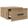 vidaXL Bedside Cabinet Artisan Oak 35 x 35 x 20 cm Engineered Wood