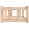 vidaXL Dog Bed 55.5x45.5x28 cm Solid Wood Pine
