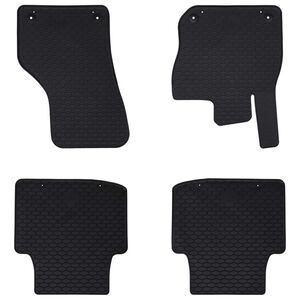 vidaXL Car Mat 4 pcs Black suitable for VW for PASSAT B9 TDI 2024-