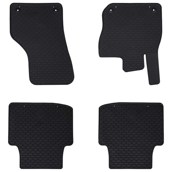 vidaXL Car Mat 4 pcs Black suitable for VW for PASSAT B9 TDI 2024-