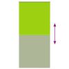 vidaXL Roller Blind Blackout Leaves Green 90x230 cm Fabric Width 85.7 cm Polyester