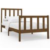 vidaXL Bed Frame without Mattress Honey Brown 90x200 cm Solid Wood Pine