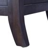 vidaXL Bedside Cabinet Light Black 40x40x45 cm Solid Wood Mahogany