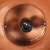 vidaXL Industrial Hanging Lamp 25 W Copper Round Mango Wood 52 cm E27