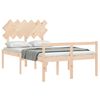 vidaXL Senior Bed without Mattress 120x200 cm Solid Wood