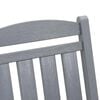 vidaXL Garden Rocking Chair Light Grey 92 x 70 x 108cm HDPE
