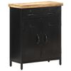 vidaXL Sideboard 60x30x76 cm Rough Mango Wood