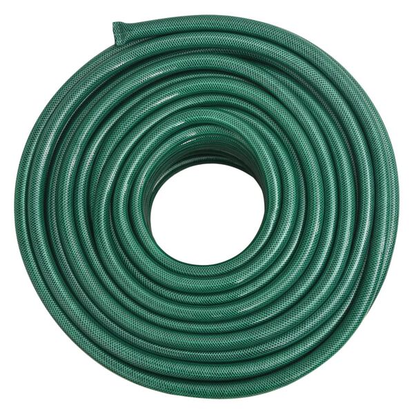 vidaXL Garden Hose Green 1" 30 m PVC