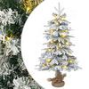 vidaXL Mini Christmas Tree 45 cm 25 LEDs Warm White PVC and PE