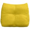 vidaXL Back Pillow Yellow 60 x 24 x 50 cm Velvet