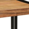 vidaXL Coffee Table Brown 40 x 40 x 38 cm Solid Acacia Wood