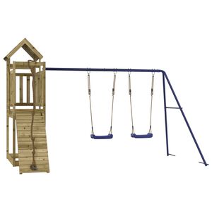 vidaXL Outdoor Playset Impregnated Wood Pine