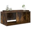 vidaXL Coffee Table Set 2 pcs Smoked Oak Engineered Wood