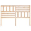 vidaXL Bed Headboard 156x4x100 cm Solid Wood Pine