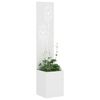 vidaXL Garden Privacy Screen White 32 x 150 cm Cold-rolled steel