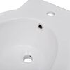 White Ceramic Toilet & Bidet Set