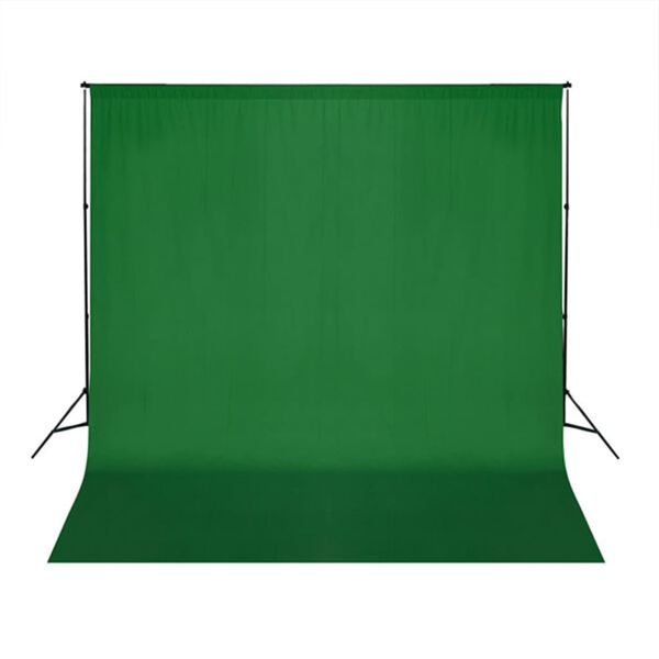 vidaXL Photo Studio Kit with Lights. Backdrop and Reflector