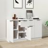 vidaXL Sideboards 2 pcs White 60x30x70 cm Engineered Wood