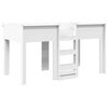 vidaXL Bunk Bed for Kids White 80 x 200 cm Engineered wood