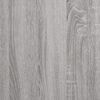 vidaXL Storage Bench Grey Sonoma 62x42x46 cm Engineered Wood