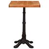 vidaXL Bistro Table Brown 50 x 50 x 76 cm Solid Acacia Wood