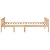 vidaXL Children's Bed without Mattress 75x190 cm Solid Wood Pine