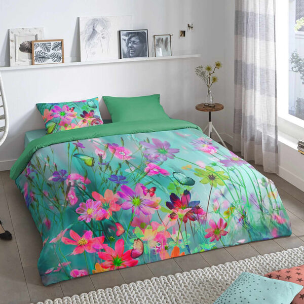 Good Morning Duvet Cover BELLE 140x200/220 cm Multicolour
