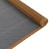 vidaXL Rug Rectangular Brown80x400 cm Bamboo