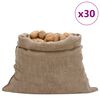 vidaXL Jute Sacks 30 pcs 100x110 cm 100% Jute 220 gsm
