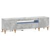 vidaXL LED TV Cabinet ALKMAAR 153 x 35 x 43 cm Concrete Grey