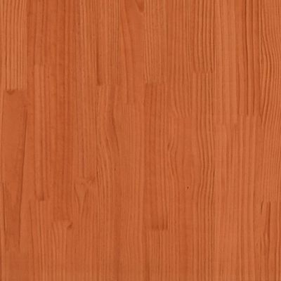 vidaXL Sun Lounger Wax Brown 199.5x62x55 cm Solid Wood Pine