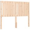 vidaXL Bed Frame without Mattress Small Double Solid Wood Pine