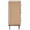 vidaXL Side Cabinets 2 pcs 60x33x75 cm Solid Wood Mango