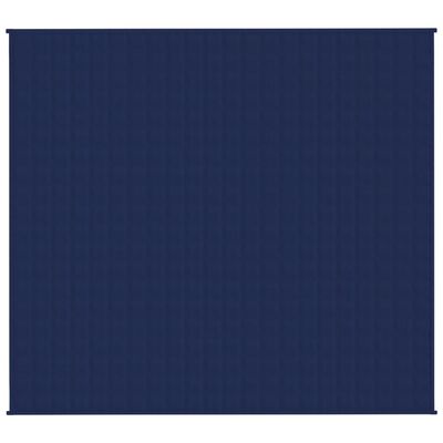 vidaXL Weighted Blanket Blue 200x225 cm 13 kg Fabric