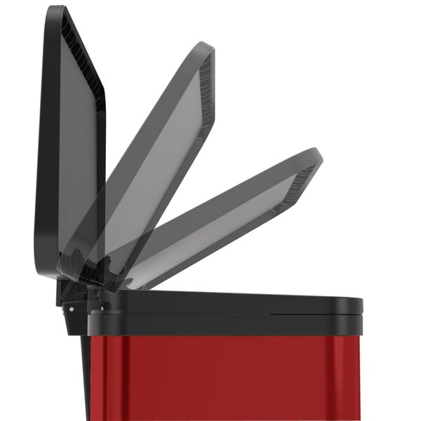 Hailo Pedal Bin Oko Duo Plus Size L 17 L+9 L Red 0630-240