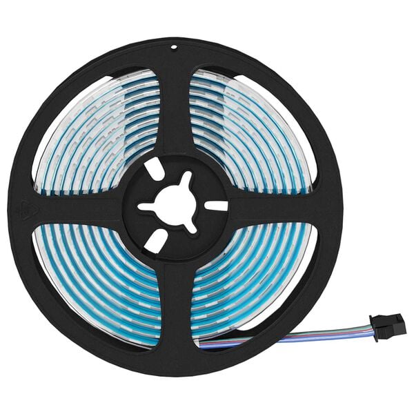 vidaXL LED Strip 2 pcs Black and Transparent 210 x 0.8 x 0.3 cm