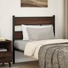vidaXL Replace Headboard Brown Oak 107 cm Steel and Engineered Wood