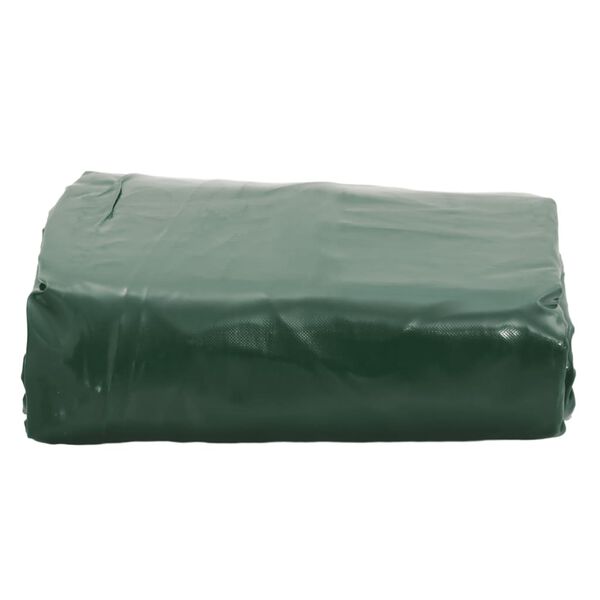 vidaXL Tarpaulin Green 5x7 m 650 g/m&sup2;
