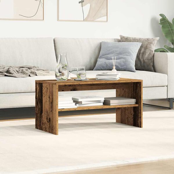 vidaXL TV Cabinet Old Wood 80x40x40 cm Engineered Wood