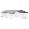 vidaXL Outdoor Dog Kennel with Roof 600x300x150 cm