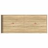 vidaXL Bed Frame with Drawer Sonoma Oak 100 x 200 cm Engineered Wood