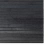 vidaXL Rug Rectangular Grey 70x200 cm Bamboo