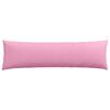 vidaXL Sofa Pillows 2 pcs Pink 145 x 40 cm Fabric