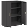 vidaXL Storage Cabinet Black 80 x 40 x 105 cm Cold-Rolled Steel