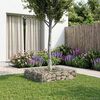 vidaXL Gabion Raised Bed Silver 100 x 100 x 20 cm Galvanised Steel