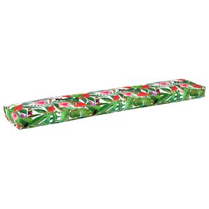 vidaXL Pallet Cushion Tropical jungle 200 x 40 x 8 cm Oxford fabric