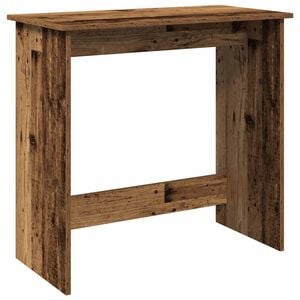 vidaXL Desk Old Wood 80x40x75 cm Engineered Wood