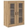 vidaXL Highboard with Drawer 2 pcs Artisan Oak Engineered Wood