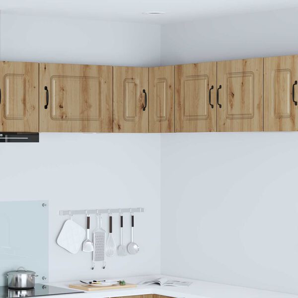 vidaXL Kitchen Cabinet with Storage Kalmar Artisan Oak 57 x 57 x 40 cm